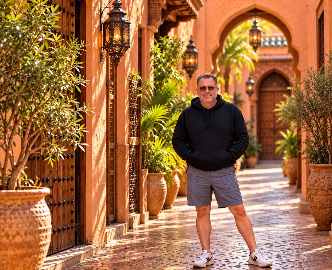 Brian Marcus traveling